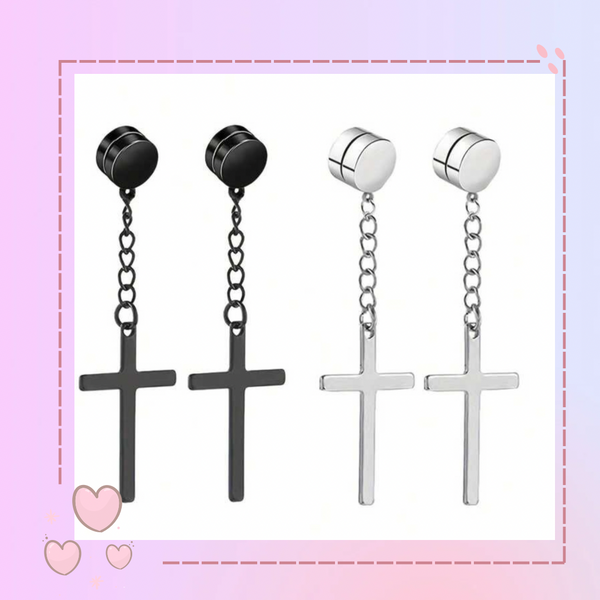 Aritos de iman (2 pares)