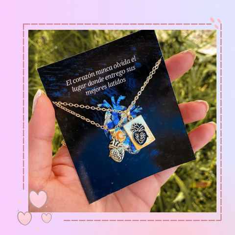 Collares Match Corazones