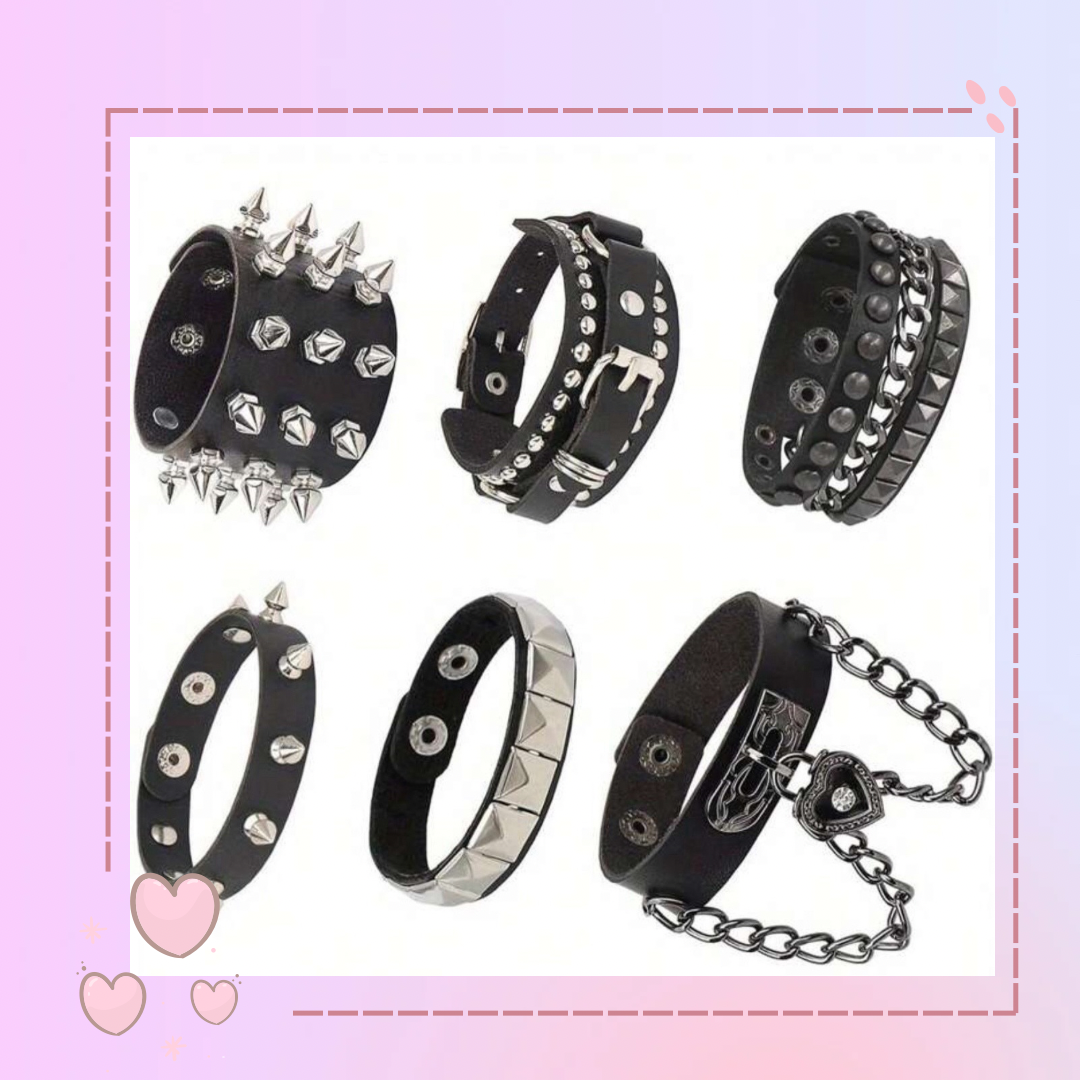 Set de 6 pulsera