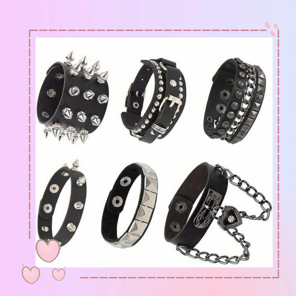 Set de 6 pulsera