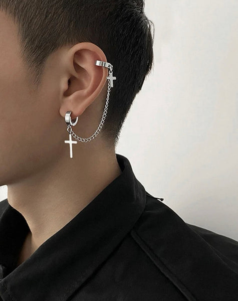 Earcuff de cruz