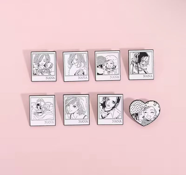 Set de pines Acrílicos