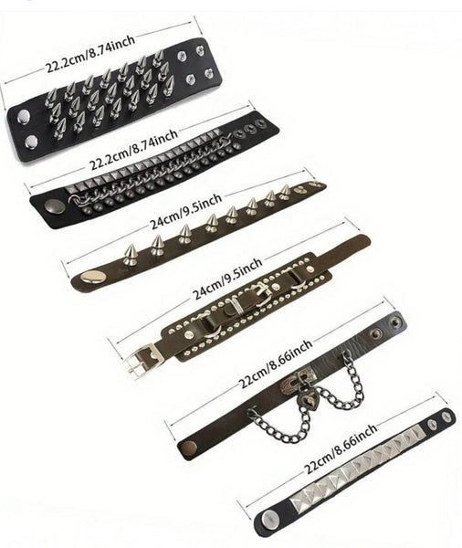 Set de 6 pulsera
