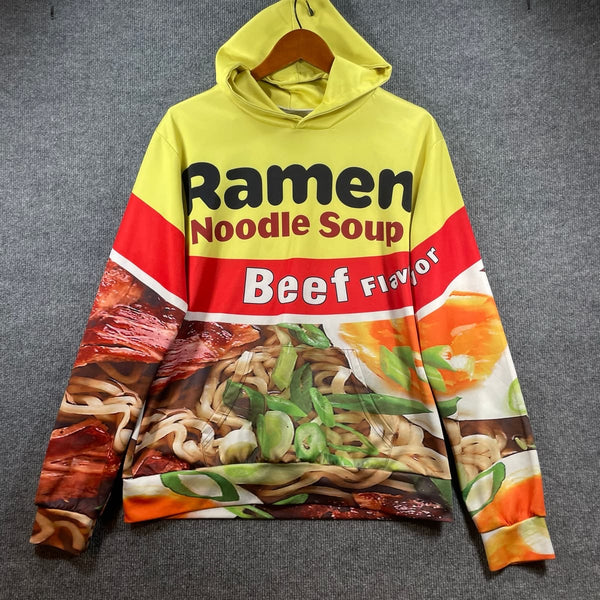 Hoodie Ramen Hombre Talla L