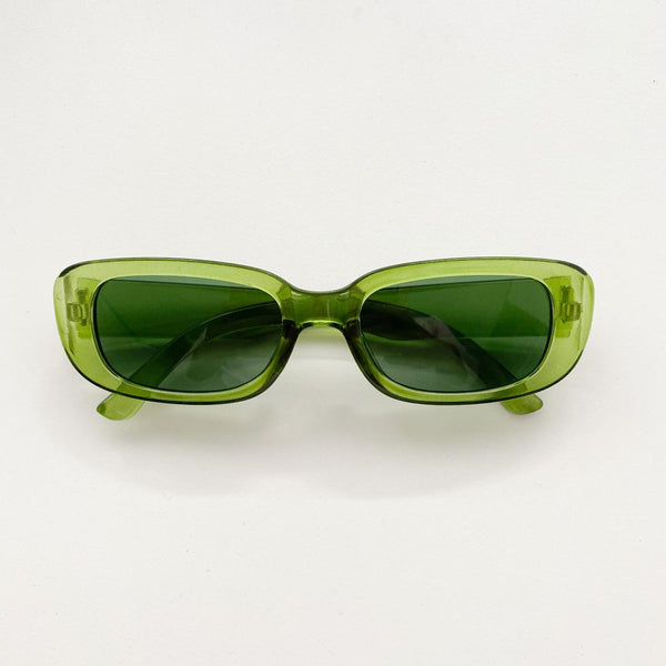 lentes de sol verdes