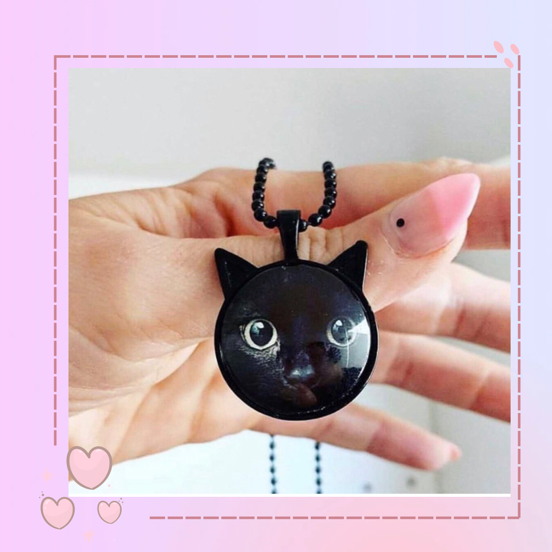 Collar de Gatito negro