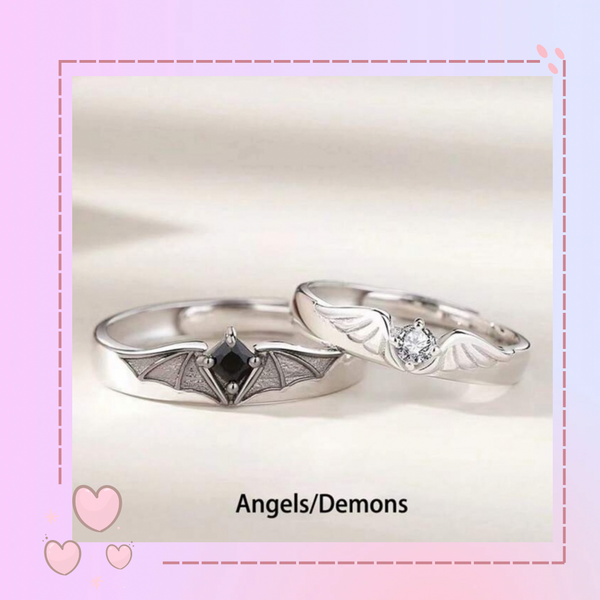 Anillos Match Angel Demonio
