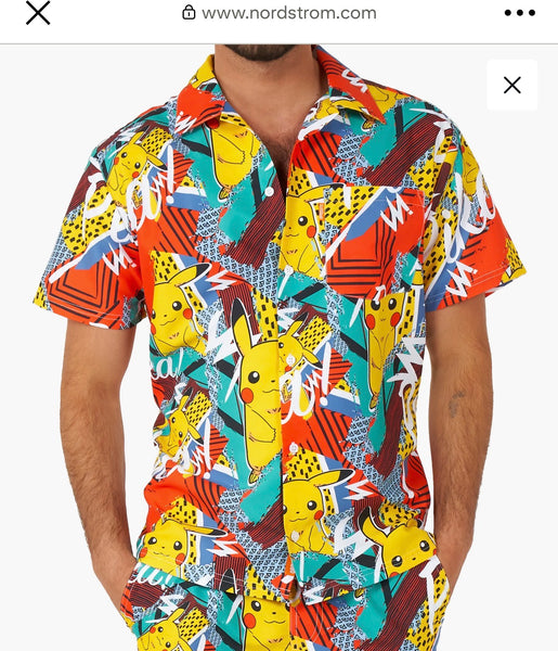 Camisa Pikachu Talla L