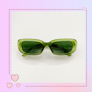 lentes de sol verdes