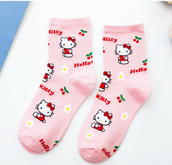 calcetines de Hello kitty