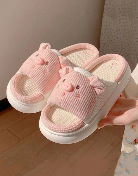 Pantuflas de cerdito