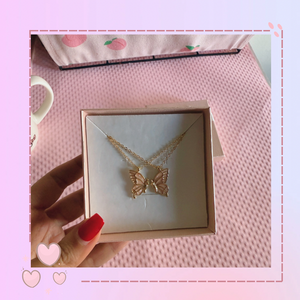 Collares match mariposa