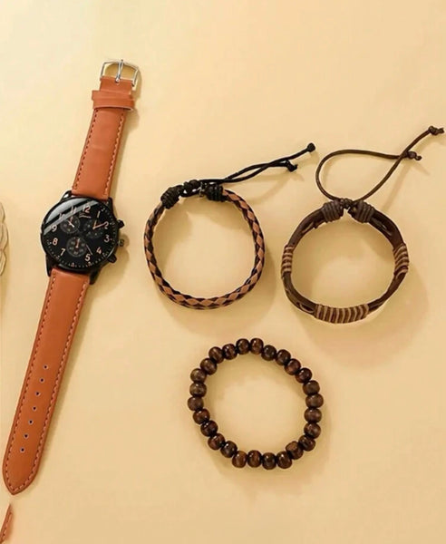 Reloj más set de pulsera