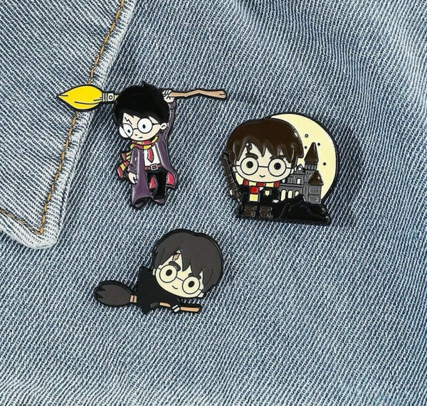 Set de pines Harry Potter