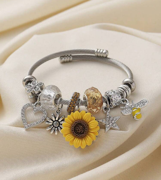 Pulsera de girasol