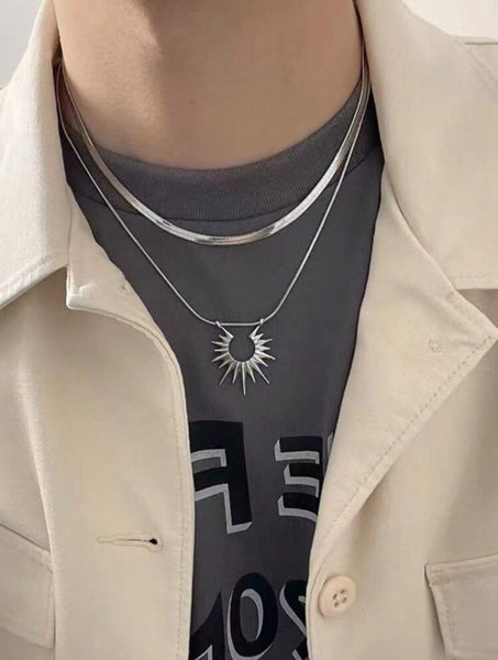 Par de collares de sol
