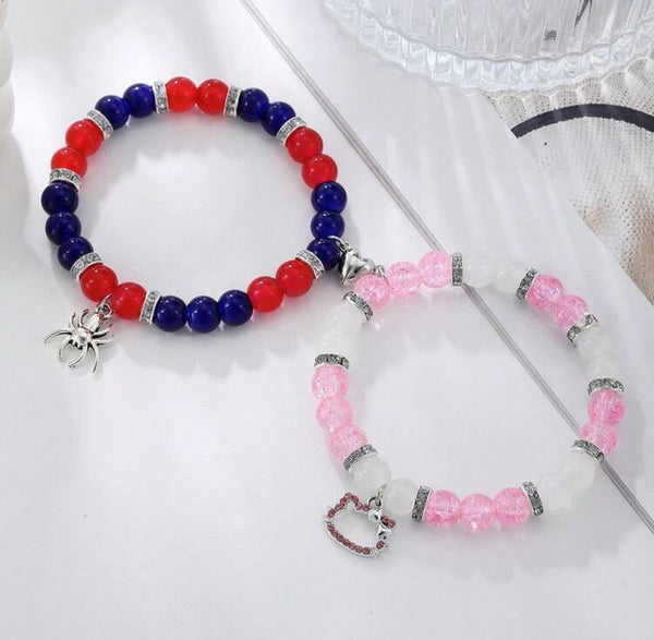Pulseras Match Spiderman Hello Kitty