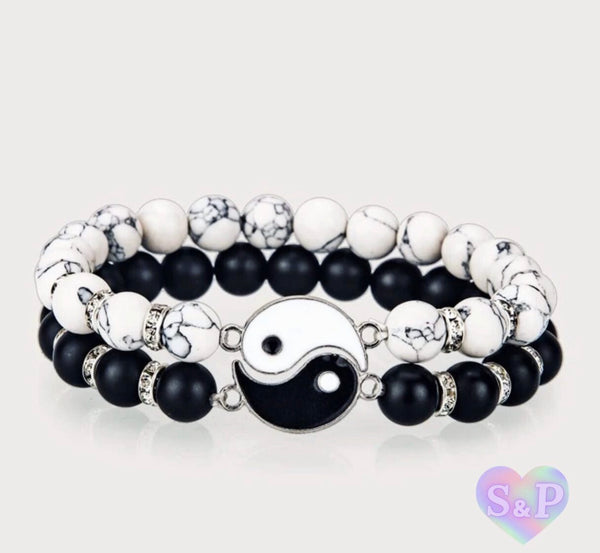 Pulseras Match yin yang