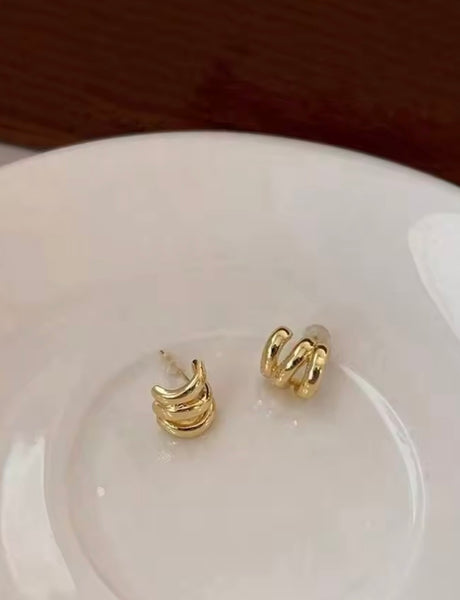 Aritos tipo mini argollas