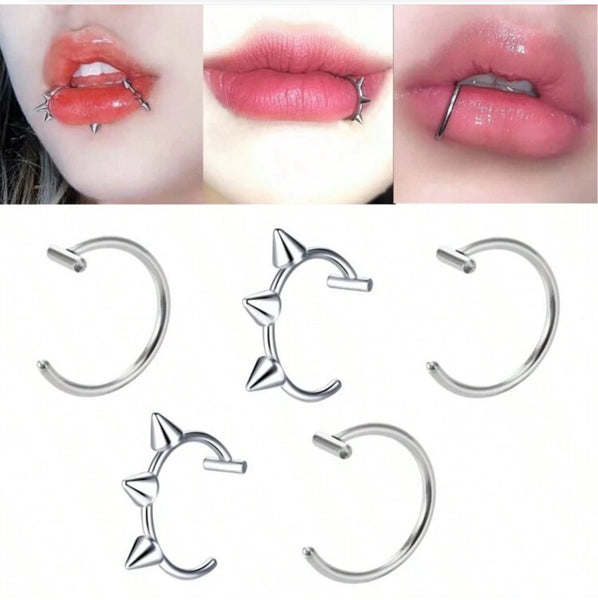 Set de 5 lip rings