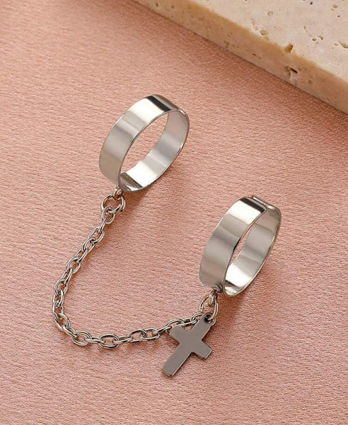 Par de anillos cadena