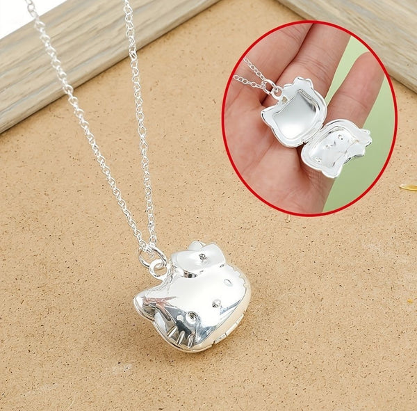 Collar relicario Hello Kitty