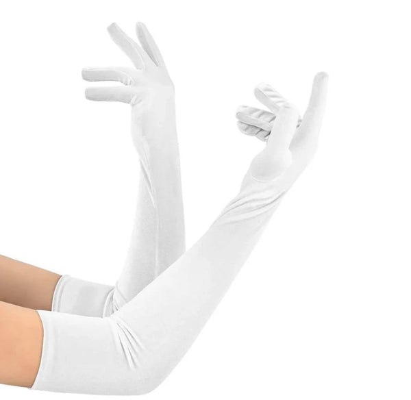 Guantes blancos