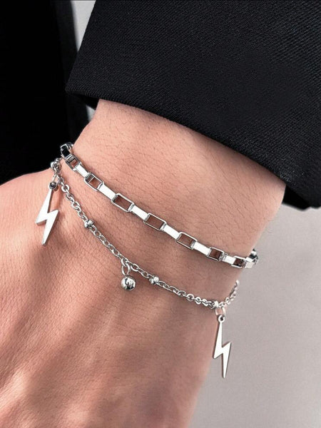 Par de pulseras de rayo