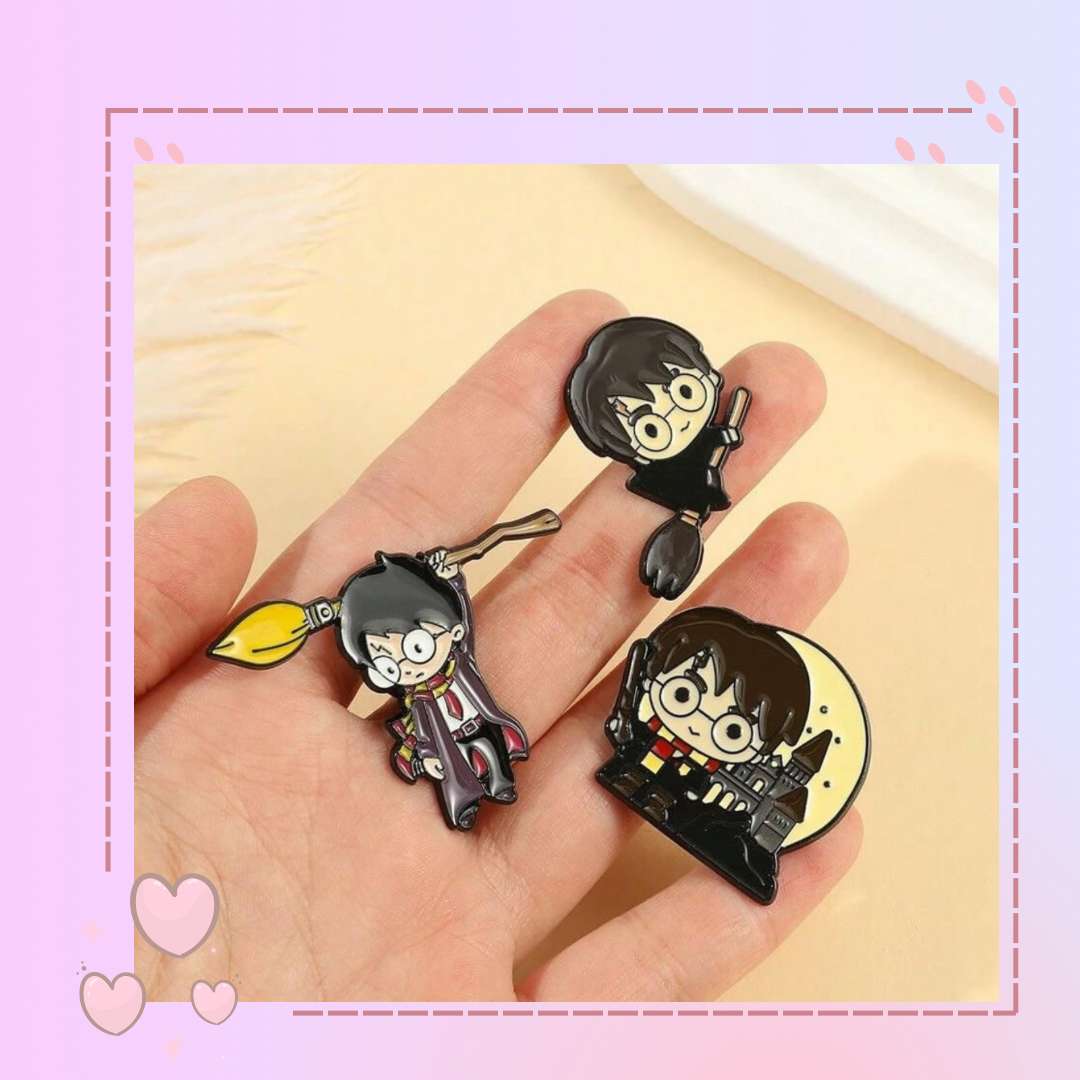 Set de pines Harry Potter