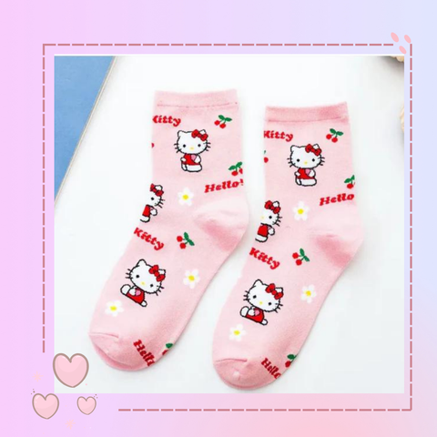 calcetines de Hello kitty