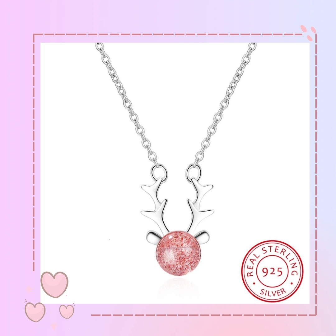 Collar de Reno de Plata 925