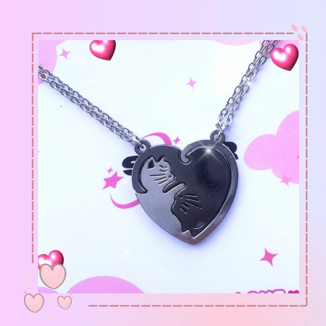 Collares match De gatitos