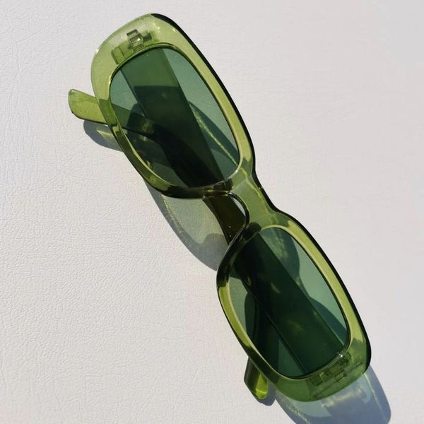 lentes de sol verdes