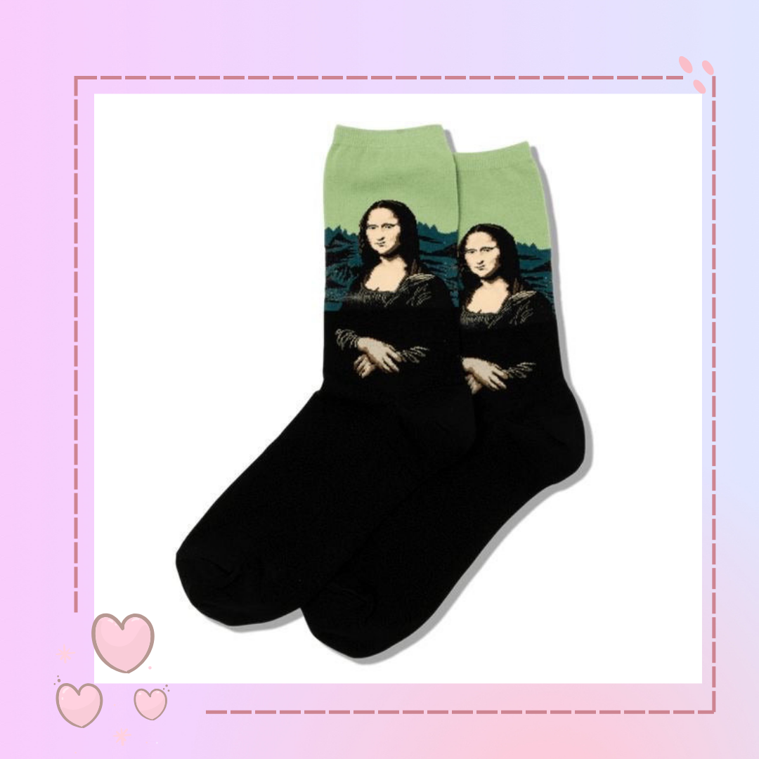 Calcetines de la monalisa