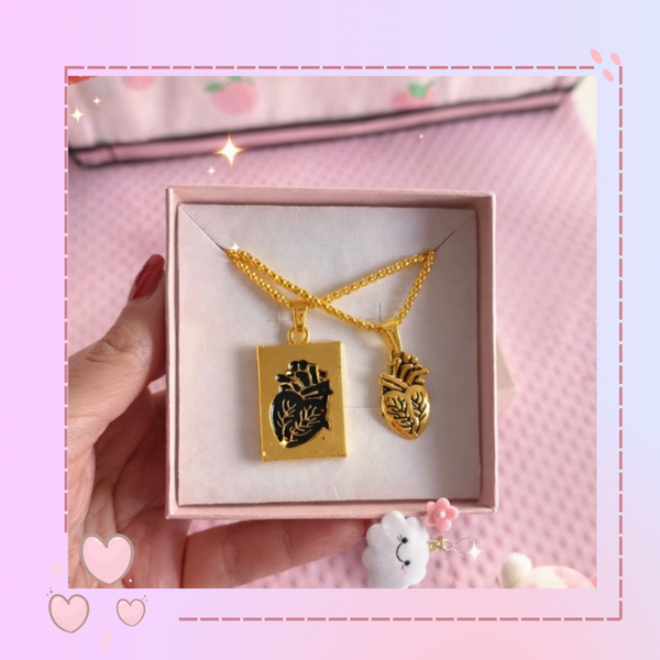 Collares de corazón