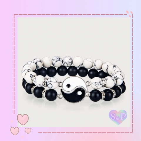 Pulseras Match yin yang