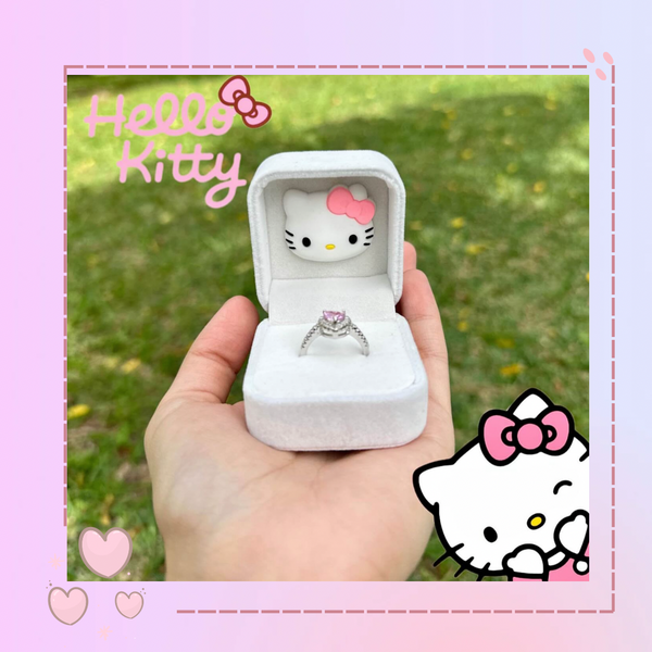 Anillo Promesa Hello Kitty
