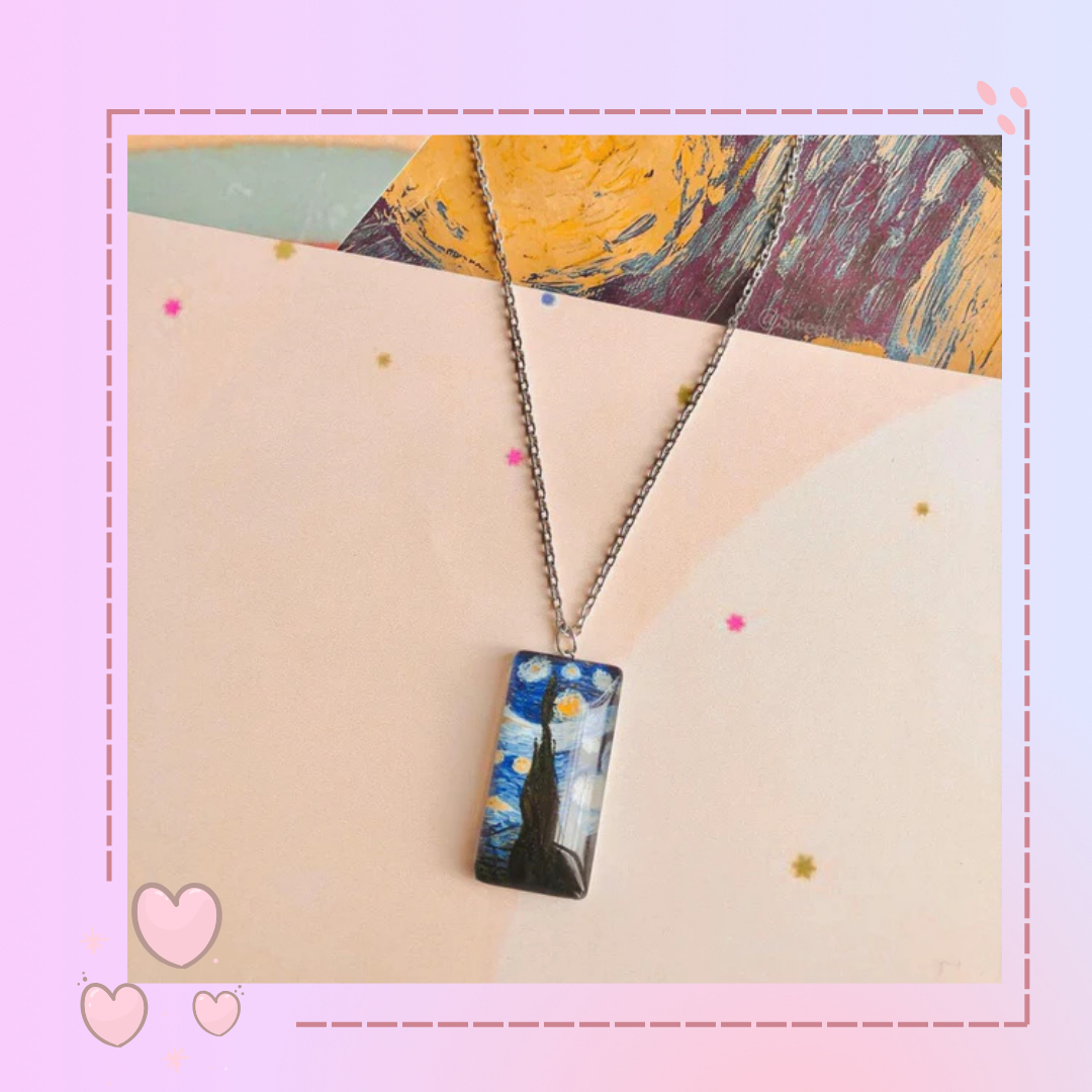 Collar de la noche estrellada