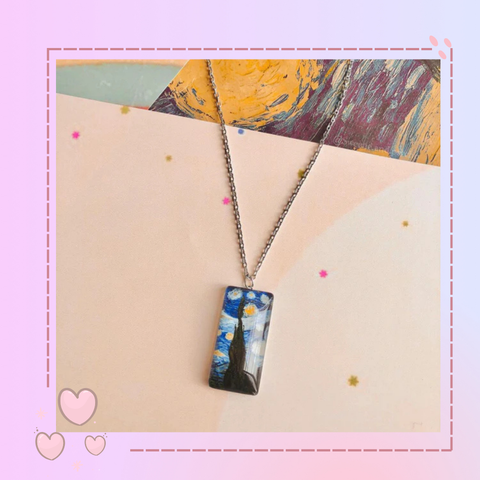 Collar de la noche estrellada