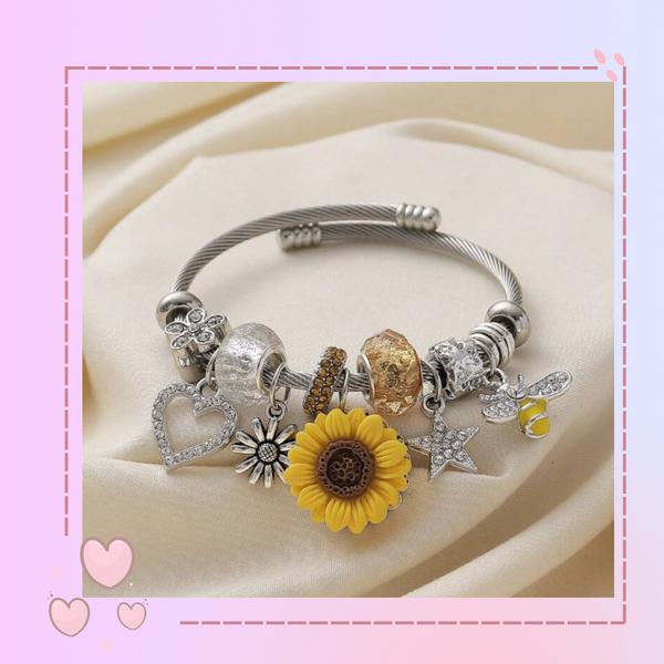 Pulsera de girasol