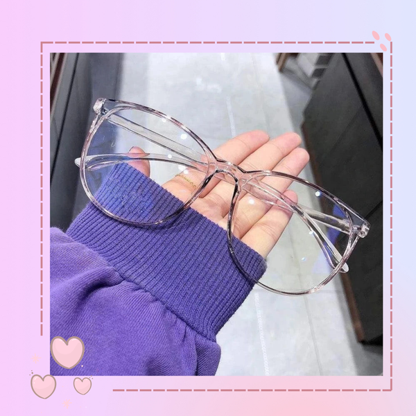 Lentes transparentes de protección azul