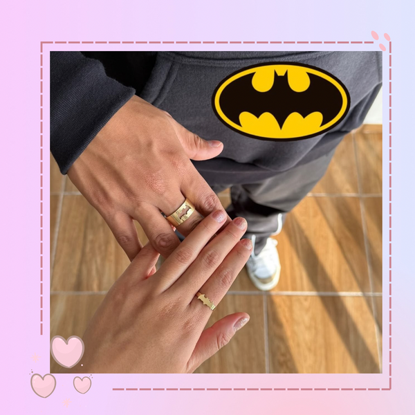 Anillos match Batman