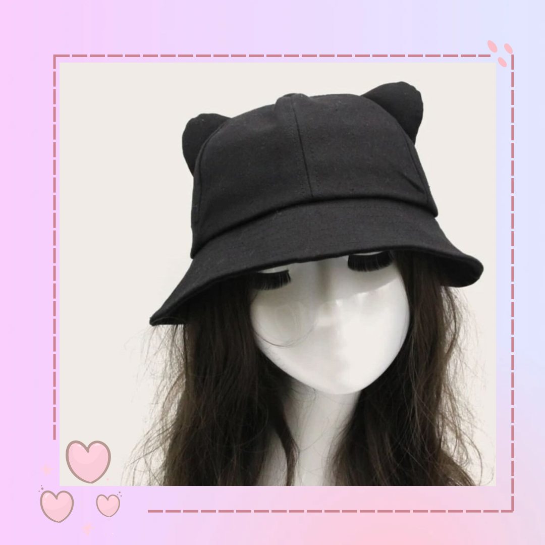 Bucket hat de gatito