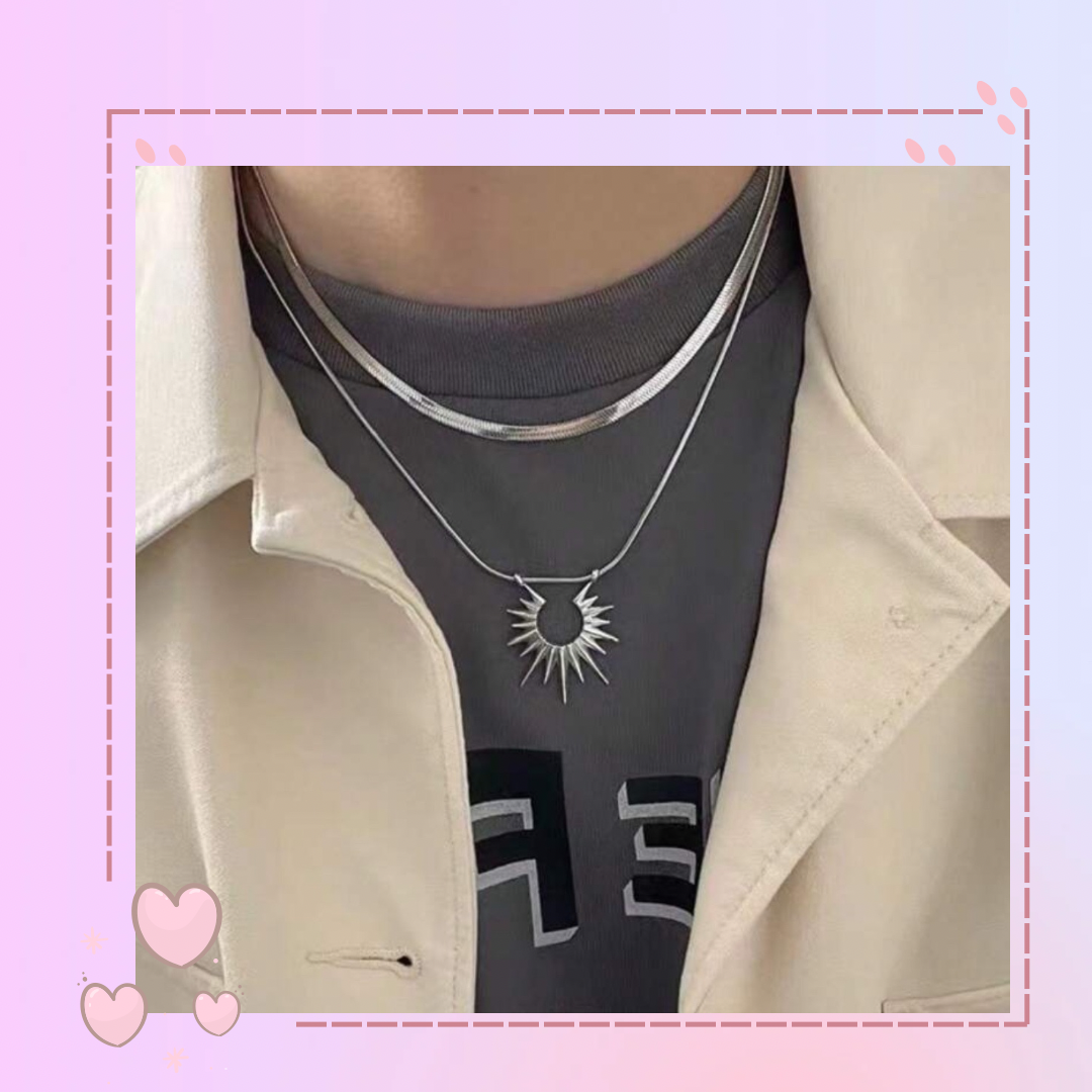 Par de collares de sol