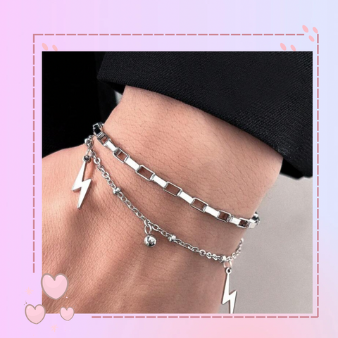 Par de pulseras de rayo