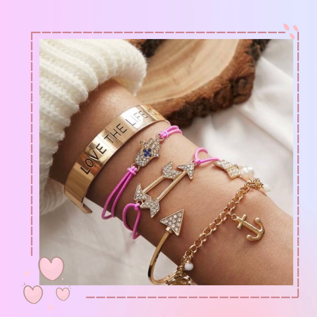 Set de pulseras