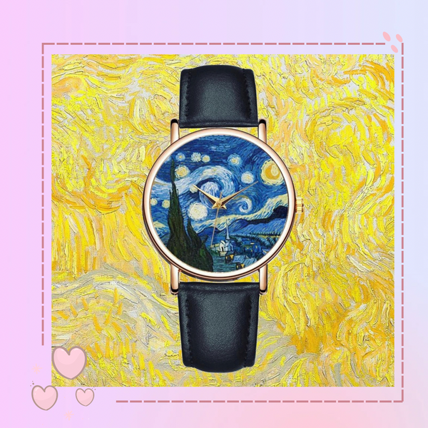 Reloj de la noche estrellada