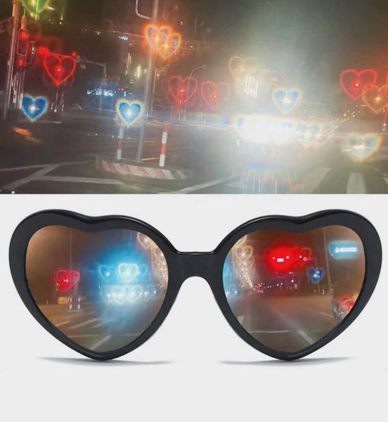 Lentes de corazón