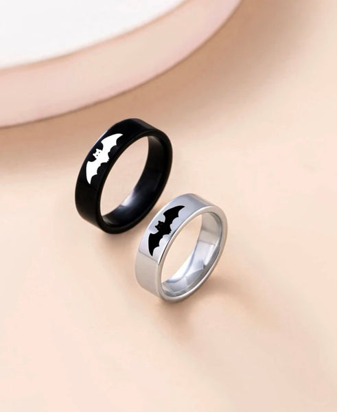 Par de anillos de Batman